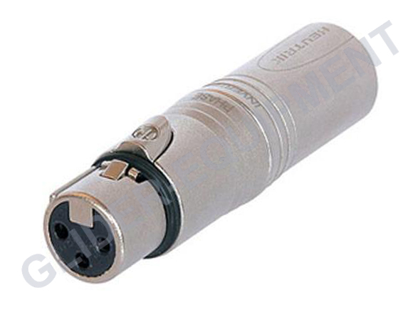 Neutrik XLR adapter female - male [NA3FM]